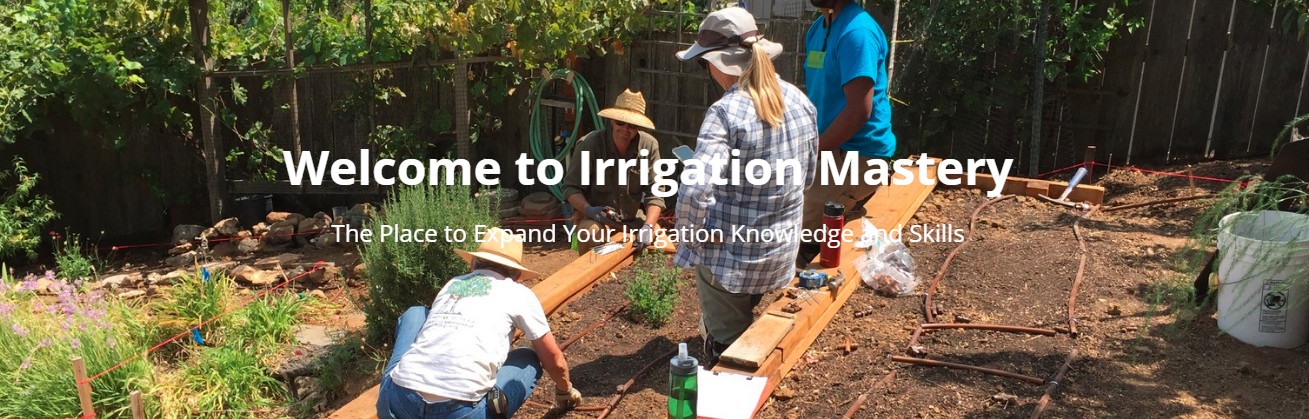 Irrigation Mastery Online School Banner