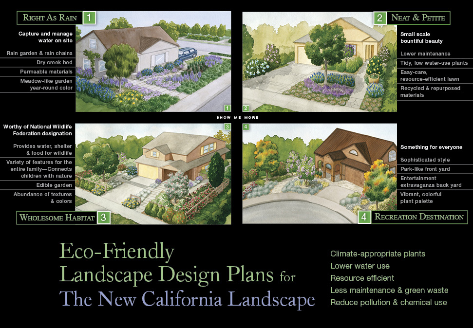 New Ca Landscape Home, California Drought Tolerant Landscape Ideas